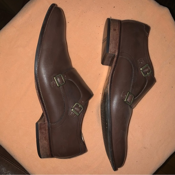 Cole Haan Leather Harrison Monkstrap - Picture 2 of 8
